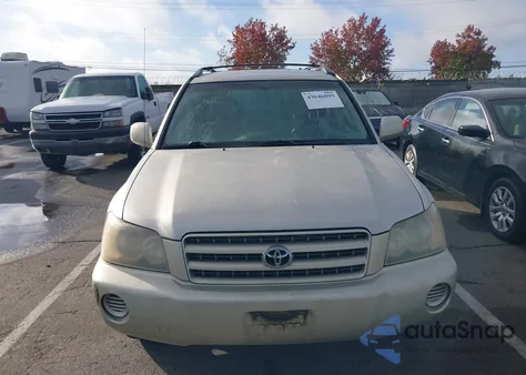2003 Toyota Highlander V6 from USA, damaged, VIN JTEGF21AX30087325